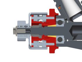 REDS Racing Clutch Bell 13 Teeth Durabell X 3 bearings /...