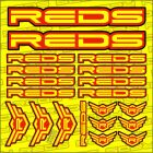 REDS Stickers 150x150 mm Jaune Fluo / REDSTCK0011