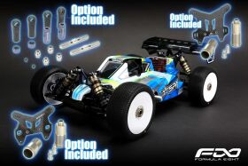 Sparko F8 Euro 25 1:8 4WD Nitro Buggy / SPKF80001-25