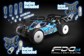 Sparko F8 Euro 25 1:8 4WD Electric Buggy / SPKF80001EB-25