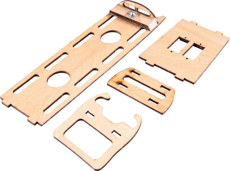 Robbe Modellsport K-Rat II Pro ARF Holz Einbauteile Rumpf / 270409