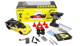 AMEWI / Corvette C6.R Drift Car 1:18 RTR gelb / 21123