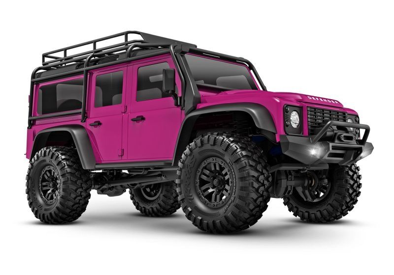 TRAXXAS TRX-4M LR Defender 4x4 pink 1/18 Crawler RTR / TRX97054-1-PINK