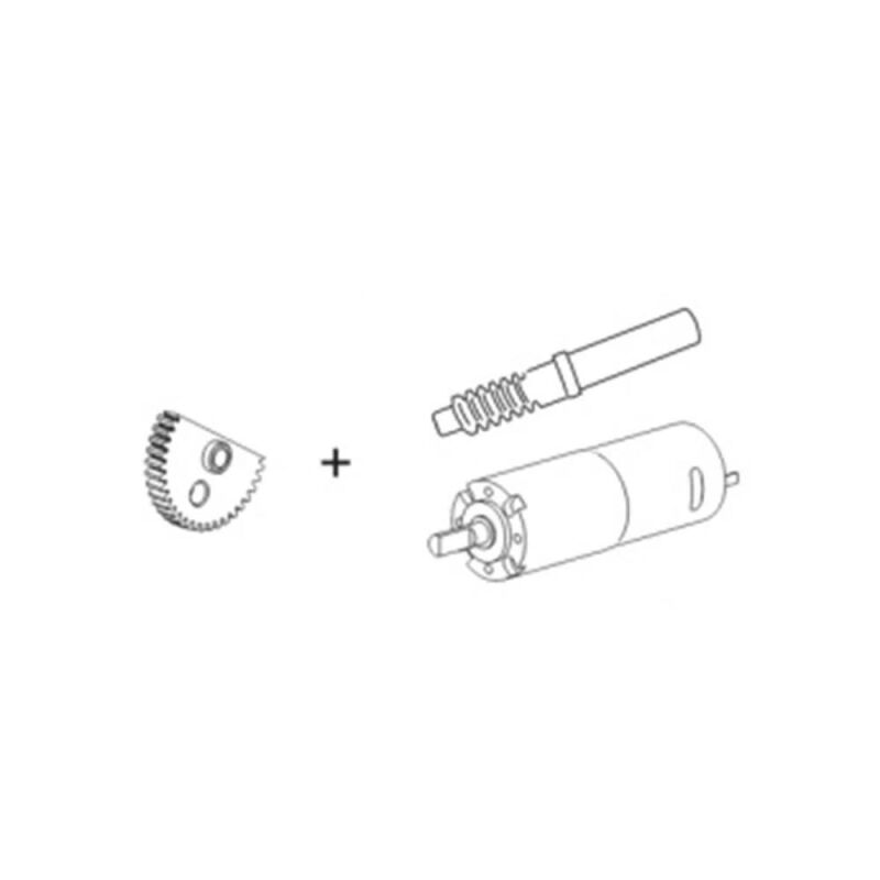 DoubleE Teilesatz für das Getriebe des großen Arms EC160 elektrisch / DE2008