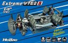 Hobao Hyper VTE2 8 On-Road Extreme Speed 1/8 Chassis (ohne Karosse / HB-VTE2-8