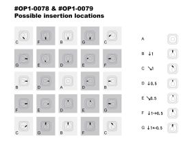 Hobao NEW VS2 REAR ARM HOLDER POM PILL INSERTS SET (0.5...