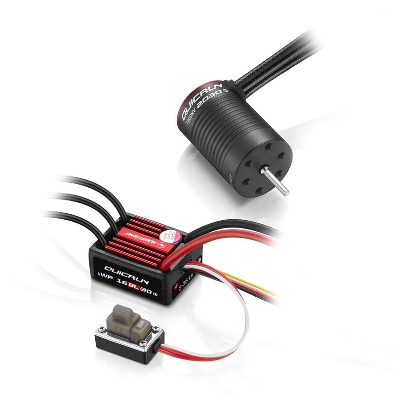 Hobbywing Combo WP16BL30 G2 mit 2030SL-7800kV-G2 / HW38030006