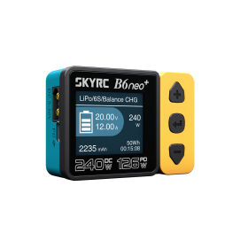 SkyRC B6neo+ Ladegerät gelb/blau LiPo 1-6s 10A 200W...