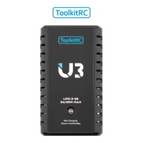 ToolkitRC U3 LiPo 2-3s 2A Ladegerät DC 9-20V USB-C /...