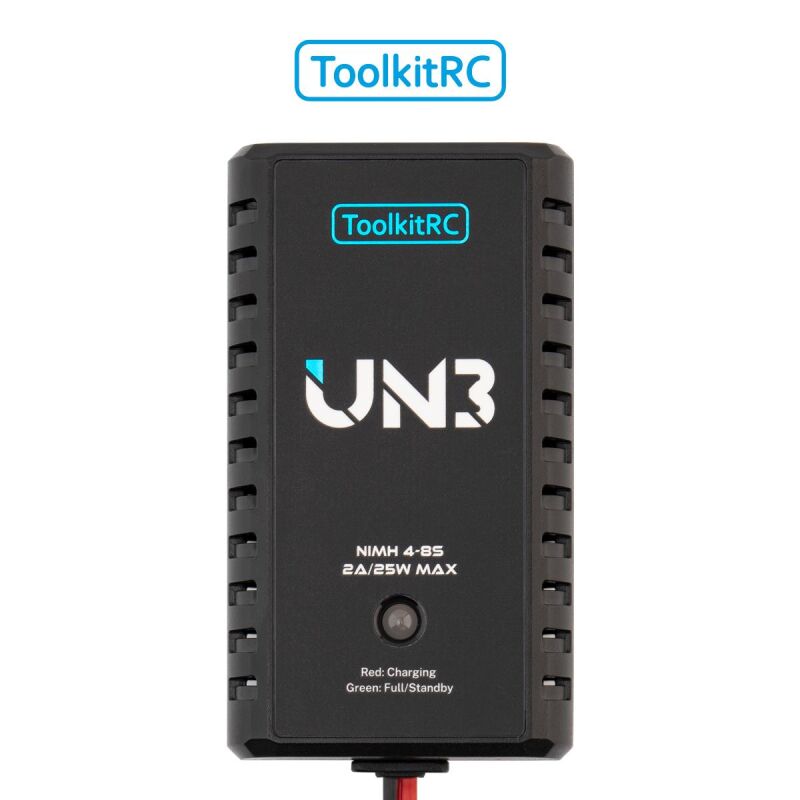 ToolkitRC UN3 NiMH 4-8 Zellen 2A Ladegerät DC 9-20V USB-C / TK13500