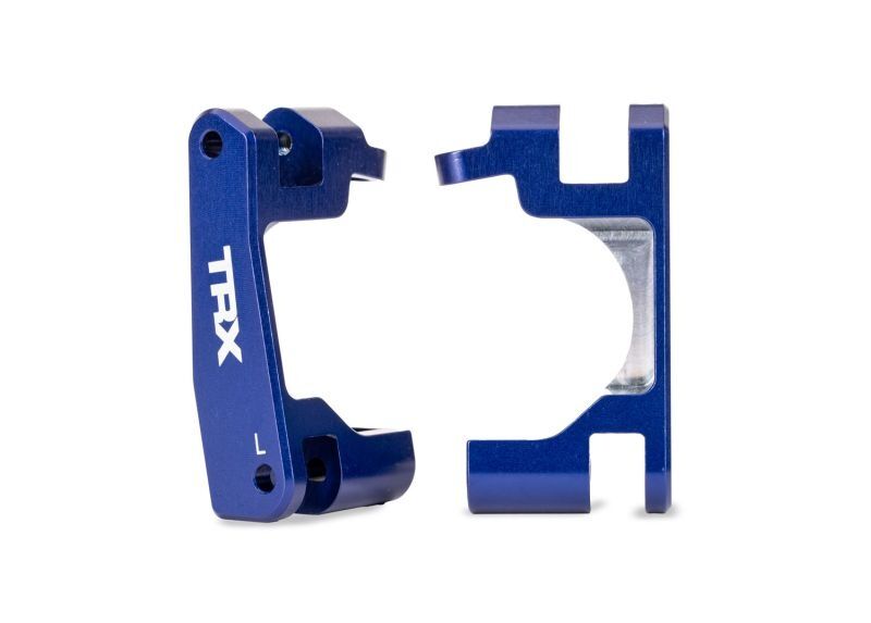 TRAXXAS Alu blau Caster Blocks l/r / TRX9063-BLUE