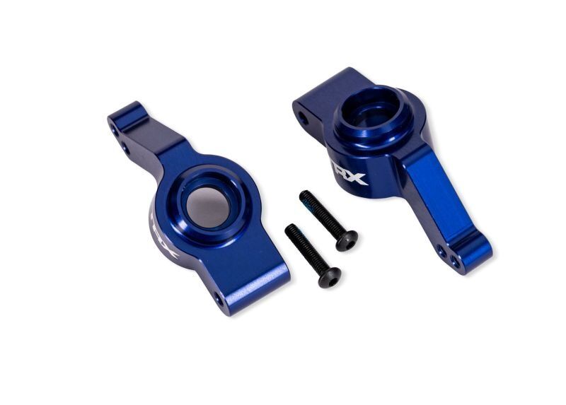 TRAXXAS Alu blau Radträger l/r / TRX9065-BLUE