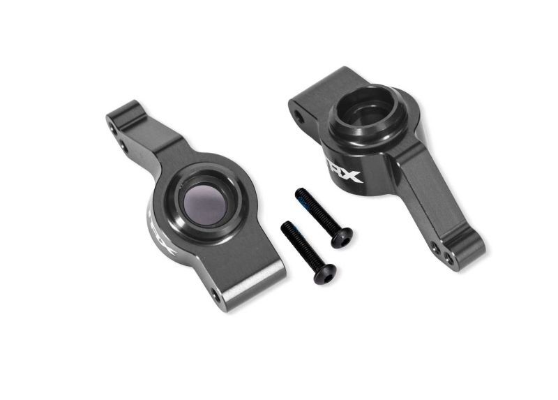 TRAXXAS Alu grau Radträger l/r / TRX9065-GRAY