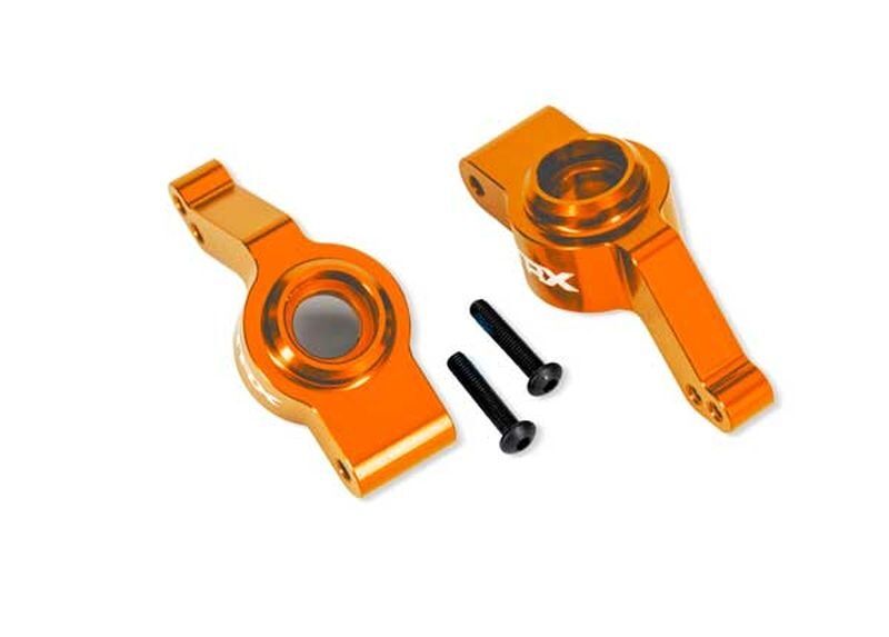 TRAXXAS Alu orange Radträger l/r / TRX9065-ORNG