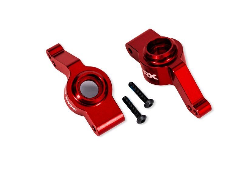 TRAXXAS Alu rot Radträger l/r / TRX9065-RED