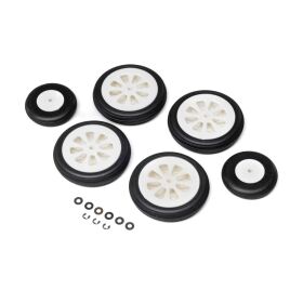 E-Flite Wheel Set: Airbus A320 1.5m Airliner 64mm EDF Jet...