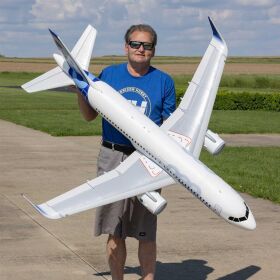 E-Flite Airliner Airbus A320neo Twin 64mm EDF PNP