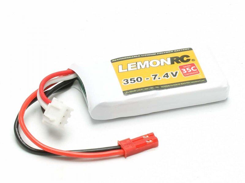 LEMONRC LiPo Akku LEMONRC 350 - 7.4V (35C) JST / 15766