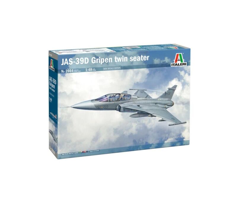 ITALERI 1:48 JAS-39D GRIPEN Doppelsitzer / 510002664