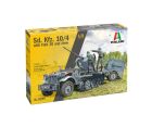 ITALERI 1:35 Sd. Kfz. 10/4 mit FLAK 30 und Crew / 510006395