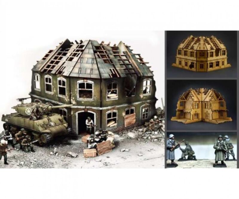 ITALERI 1:72 Bastogne Belagerung Set / 510006186