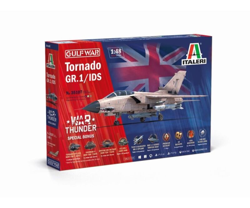 ITALERI 1:48 Tornado GR.1/IDS Gulf W. War Thund. / 510035107