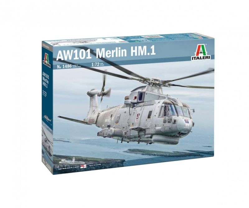 ITALERI 1:72 AW-101 Merlin HM.1 / 510001486