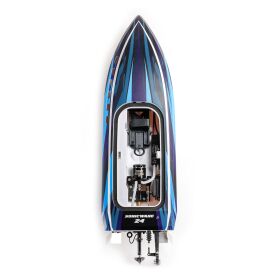 Pro Boat Sonicwake 24" Self-Righting Brushless Deep-V RTR inkl. Akku & Ladegerät, blau / PRB-1992T2