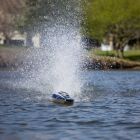 Pro Boat Sonicwake 24" Self-Righting Brushless Deep-V RTR inkl. Akku & Ladegerät, blau / PRB-1992T2