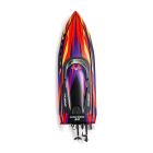 Pro Boat Sonicwake 24" Self-Righting Brushless Deep-V RTR inkl. Akku & Ladegerät, rot / PRB-1992T1