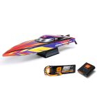 Pro Boat Sonicwake 24" Self-Righting Brushless Deep-V RTR inkl. Akku & Ladegerät, rot / PRB-1992T1