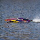 Pro Boat Sonicwake 24" Self-Righting Brushless Deep-V RTR inkl. Akku & Ladegerät, rot / PRB-1992T1