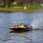 Pro Boat Sonicwake 24" Self-Righting Brushless Deep-V RTR inkl. Akku & Ladegerät, rot / PRB-1992T1