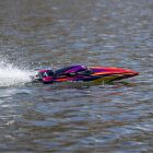 Pro Boat Sonicwake 24" Self-Righting Brushless Deep-V RTR inkl. Akku & Ladegerät, rot / PRB-1992T1