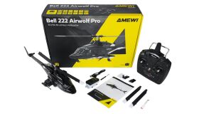 AMEWI / Bell 222 Airwolf Pro Helikopter 6-Kanal 3D/6G RTF...