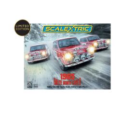 Scalextric 1:32 1965 Monte Carlo Rally Mini Triple /...