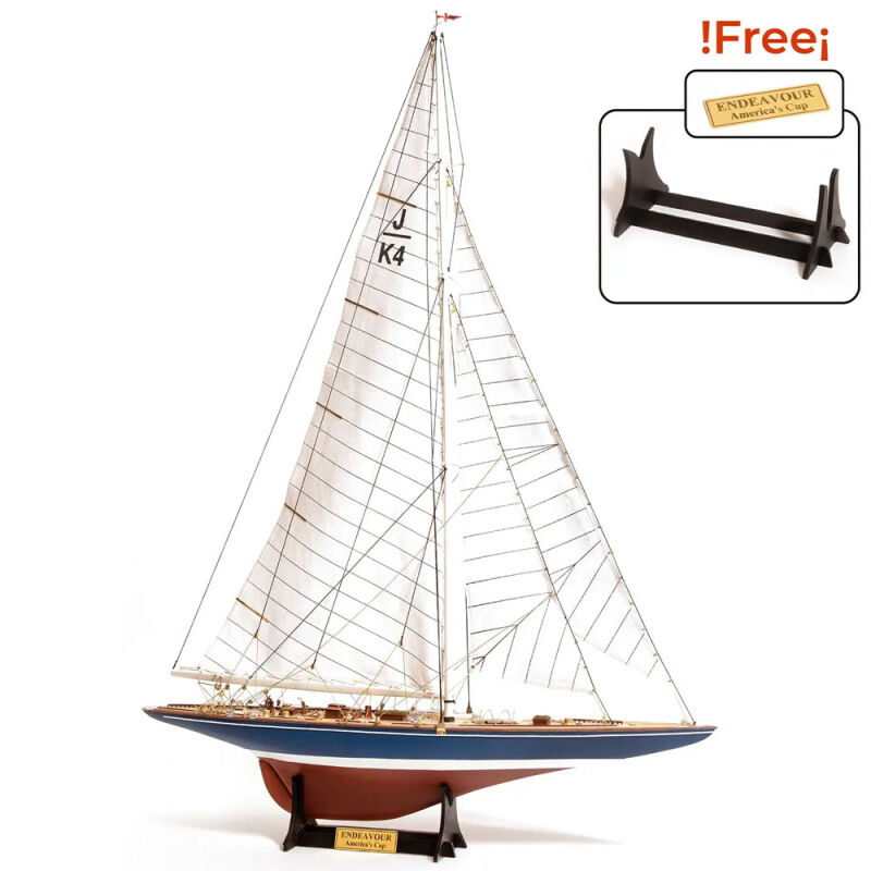 OcCre Yachtmodell Endeavour ? America?s Cup 1934 Standmodellbausatz 1:75 / oc12013