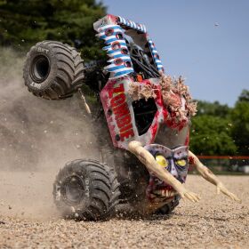 LOSI 1/18 Mini LMT Zombie 2S 4X4 RTR Brushed Monster...