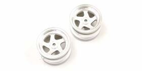 KYOSHO Felgen 5 Speichen 1.7 inches matt verchromt (2)...