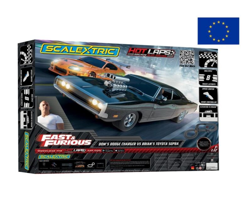 Scalextric 1:32 Scal. Fast and Furious Hot Laps / 560001458
