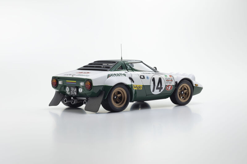 KYOSHO DIE CAST 1:18 Lancia Stratos HF S.Munari Winner Monte Carlo 1975 Nr.14 / KS08130E