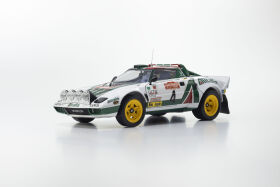 KYOSHO DIE CAST 1:18 Lancia Stratos HF B.Waldegard Winner...