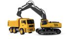 AMEWI / 2-in-1 Set Kettenbagger & Muldenkipper 1:18 RTR / 22713