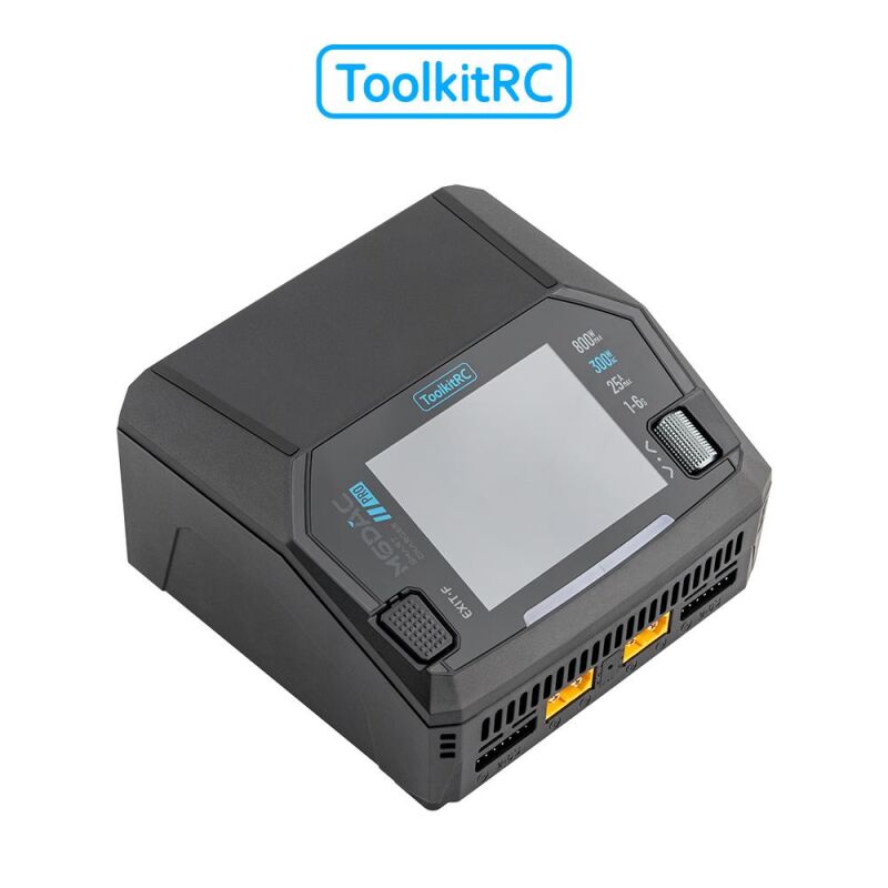 ToolkitRC M6DAC Pro LiPo 1-6S 16A 2 Kanal Ladegerät AC/DC / TK14200