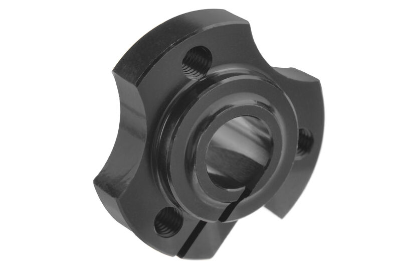 Team Corally Wheel Hub Solid Axle Aluminium Black 1 Pc / C-00105-014