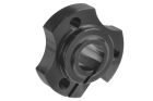 Team Corally Wheel Hub Solid Axle Aluminium Black 1 Pc / C-00105-014
