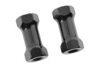 Team Corally Chassis Post 12mm Alu Aluminium Black 2 Pcs / C-00105-039