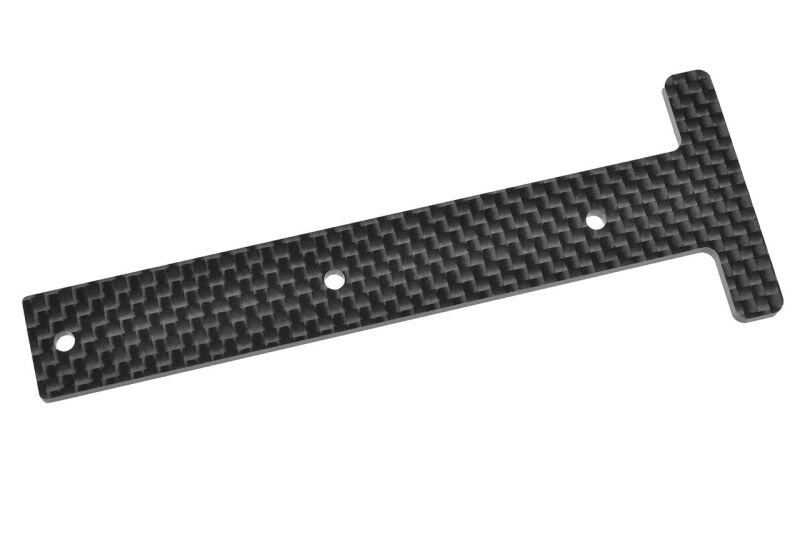 Team Corally Chassis Stiffener Plate Rear Carbon 1 Pc / C-00140-173