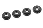 Team Corally Side Guard Nuts Aluminum Black 4 Pcs / C-00180-1052