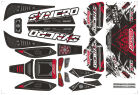 Team Corally Body Decal Sheet Syncro Pre-Cut Red Color 1 Pc / C-00180-1055-3R